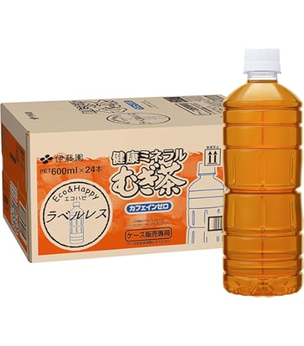 Amazon.co.jp: 伊藤園 健康ミネラルむぎ茶 600ml×24本 : 食品・飲料・お酒